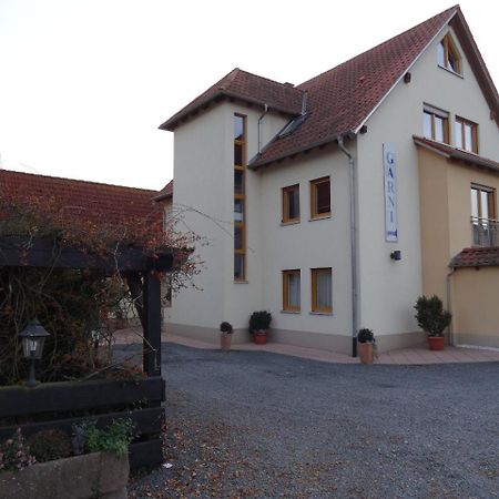 Restaurant - Garni Bei Peppo Apartment Ebern Exterior photo